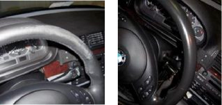 Leather Steering wheel repair